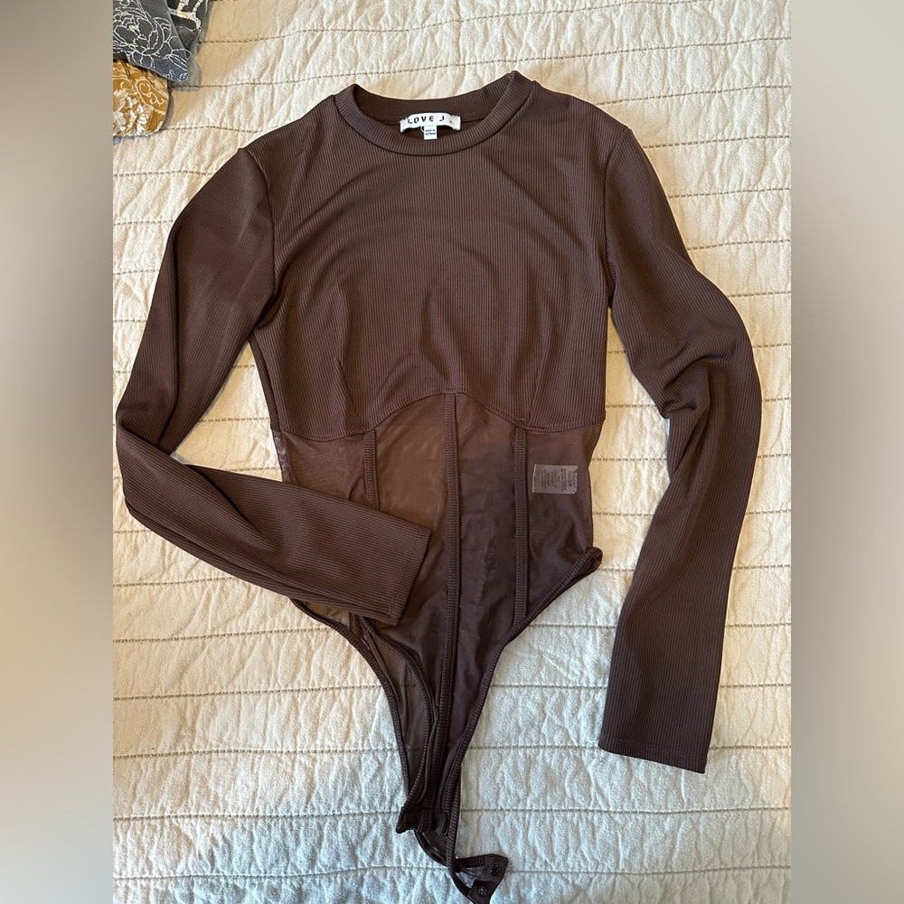 Brown body suit - desert down ranch wear